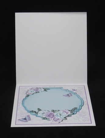 Female 70th Birthday in Teal and Lilac by Joan Prince