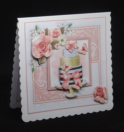Celebration Rose Cake  by Joan Prince