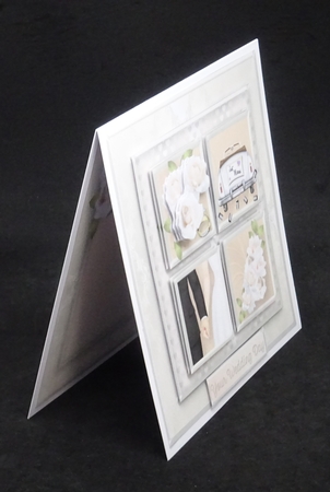 Just Married - Square Layers Card Mini Kit by Joan Prince