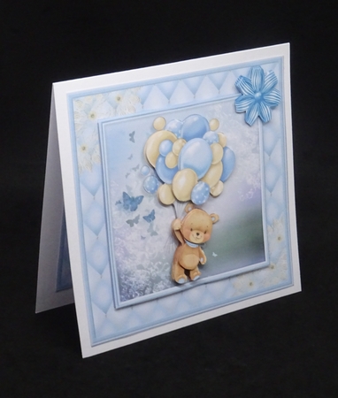 Bear With Balloons Boy (Multi-Use) Mini Kit by Joan Prince