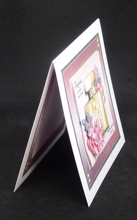 7x7 Perfume is the art that makes memories speak Mini Decoupage Kit - x4 A4 Sheets  by Joan Prince