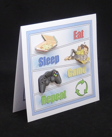 Eat, Sleep, Game, Repeat! by Joan Prince