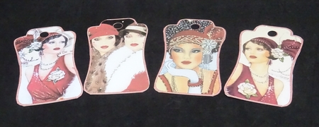 Art Deco Christmas Mini Kit #2   by Joan Prince