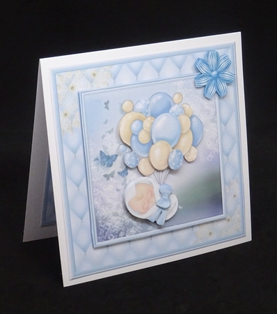Baby With Balloons Boy (Multi-Use) Mini Kit by Joan Prince