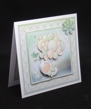 Baby With Balloons Green (Multi-Use) Mini Kit by Joan Prince