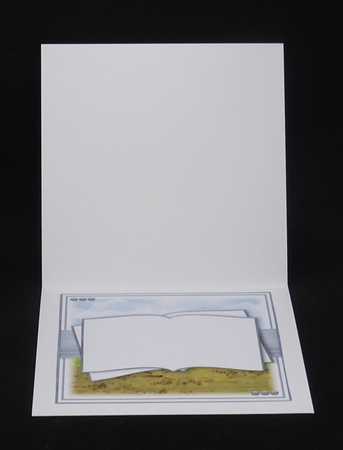 Orange Excavator Open Book by Joan Prince