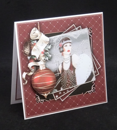 Glam Deco Christmas 2 Mini Kit #1   by Joan Prince