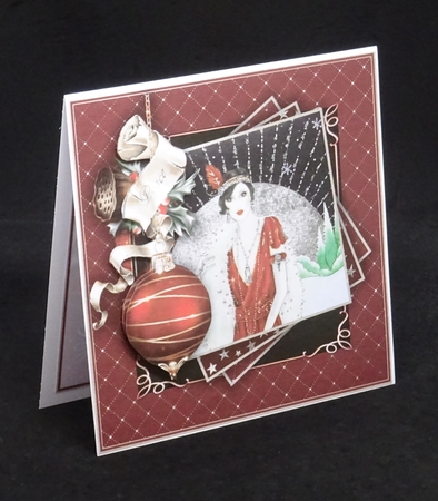Glam Deco Christmas 2 Mini Kit #6   by Joan Prince