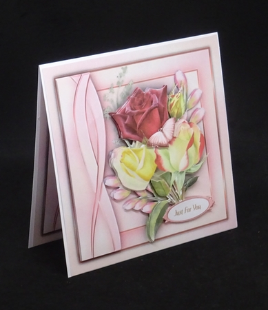 8x8 Mini Kit, Sunkissed Roses by Joan Prince