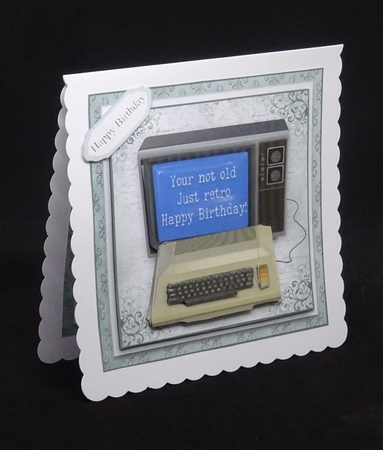 Retro pc  by Joan Prince