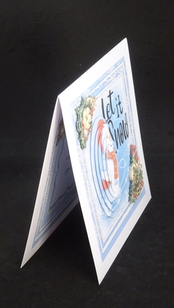 8x8 Mini Kit, Let It Snow, Pyramid by Joan Prince
