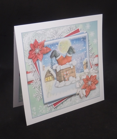 When Santa got stuck down the chimney by Joan Prince