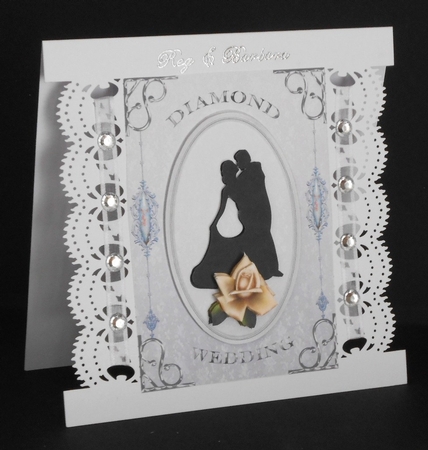 Dancing Couple Diamond Wedding by Joan Prince