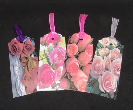 Rose Bookmarks by Joan Prince
