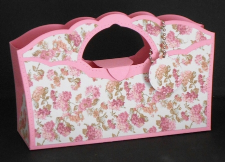 Pink Floral Backing Paper by Joan Prince