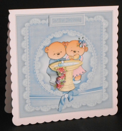 8x8 Baby Boy Christening by Joan Prince
