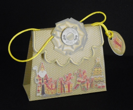 Handbag Gift Box Country Christmas by Joan Prince