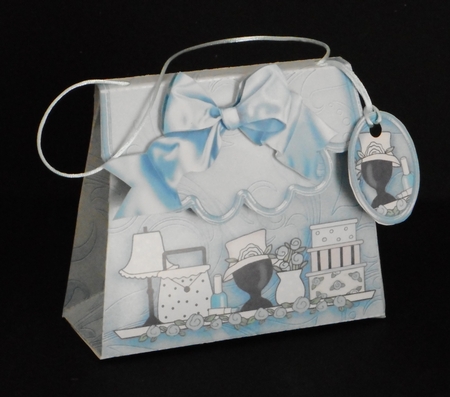 Handbag Gift Box Girly Chic by Joan Prince