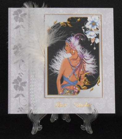 Cu Damask Floral & Pearls Backing Papers by Joan Prince