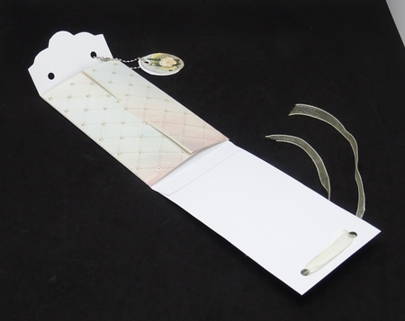 Vintage Cream Roses Gift Card Money Envelope Mini Kit by Joan Prince