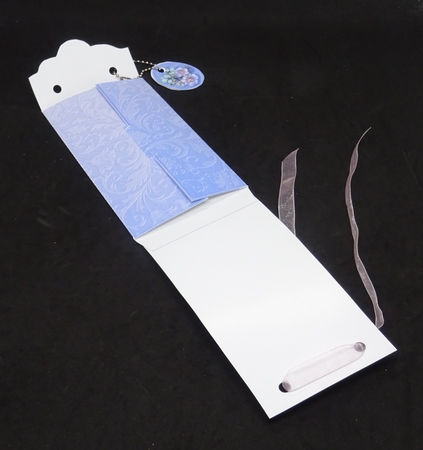 Blue Girly Time Gift Card Money Envelope Mini Kit by Joan Prince