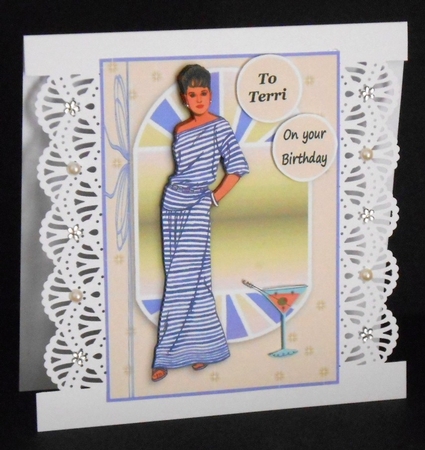 Just Chilling Fashion Lady by Joan Prince