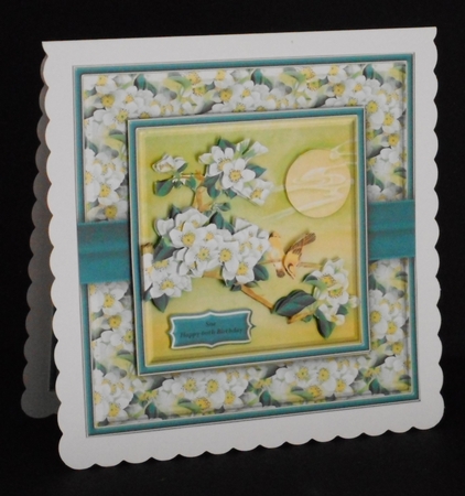 Orchids & Birds 8x8 Mini Kit by Joan Prince