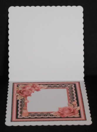 Art Deco Lady in Pink & Gold 8x8 Mini Kit & Decoupage by Joan Prince