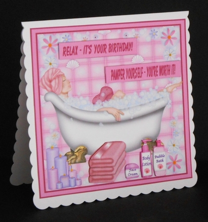 Fashion collection of 8x8ins decoupage toppers by Joan Prince