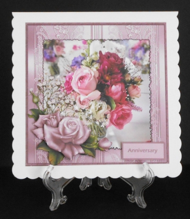 Variety of Roses Card and Decoupage by Joan Prince