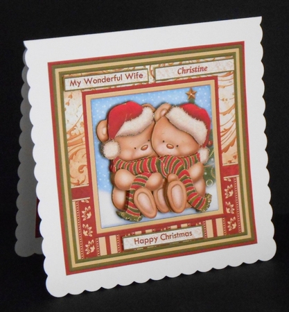 All Wrapped Up Christmas Mini Kit & Decoupage by Joan Prince