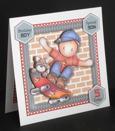 Skateboard Andy Mini Kit by Joan Prince