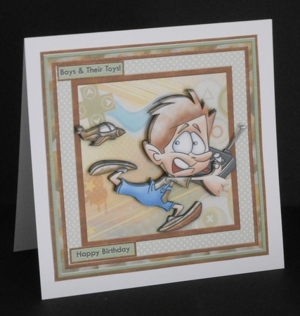 Still a Big Kid Boys or Men 8x8 Mini Kit Decoupage & Ages by Joan Prince