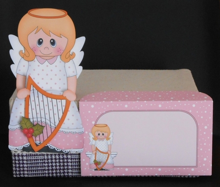 3D on the Shelf Card Kit - Little Christmas Nativity Angel by Joan Prince