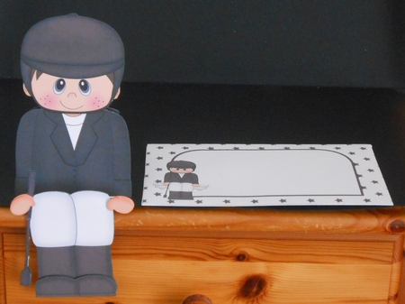 3D on the Shelf Card Kit - Little Pony or Horse Rider Carl by Joan Prince