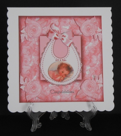 Baby Pink Roses by Joan Prince