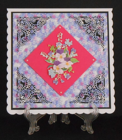 Folded Flowers - Set 2 - Set of 12 Backing Papers by Joan Prince