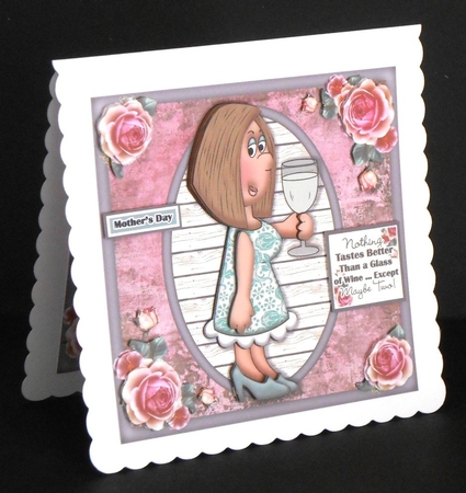 Angie with Wine Mini Kit by Joan Prince