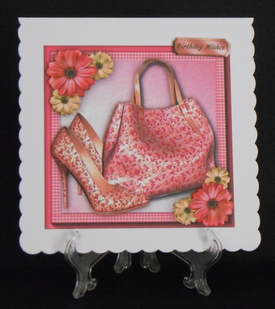 Lovely Pink Summer Shoes and Bag 3 by Joan Prince