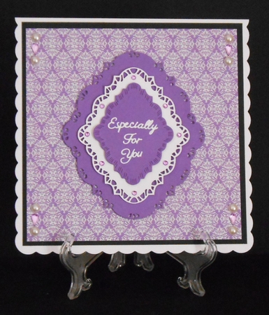 Damask Violet Paper Pack by Joan Prince