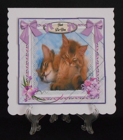 Sister Kitties Birthday Mini Kit by Joan Prince
