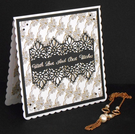 Floral Ornament - Set of 12 Backing Papers by Joan Prince