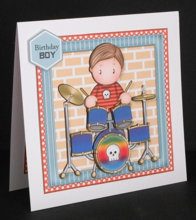 Drumming Andy Mini Kit With Ages by Joan Prince
