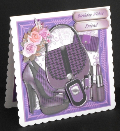 8x8 Kit  Lovely Ladies lilac Accsesories  by Joan Prince