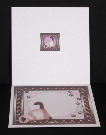 Sweet Little Cleo 8x8 Insert, With Gift Tag And Tags by Joan Prince
