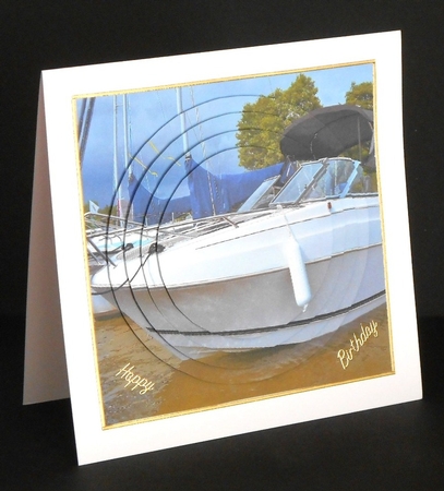 Boats - Cruise Boat Pyrimage/Pyramid + Insert & Tag by Joan Prince