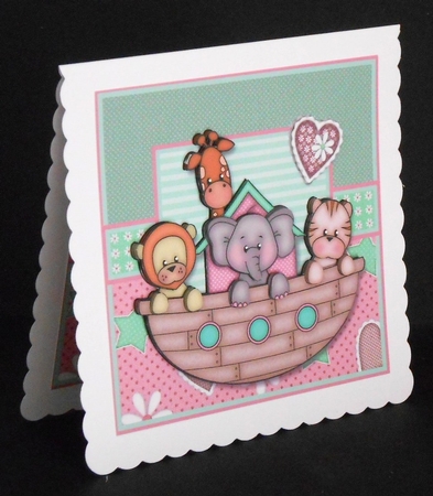 Noahs Ark Pink Mini Kit - New Baby Girl by Joan Prince