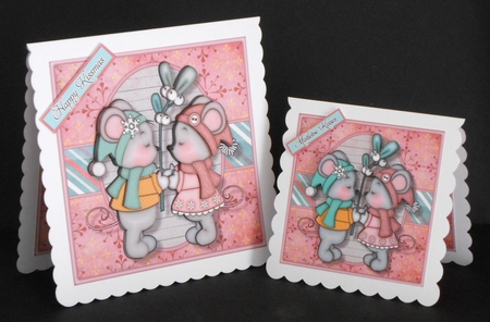 Christmas Mice Bumper Kit - 5 Mini Kits by Joan Prince