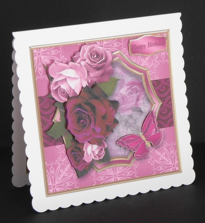 Rose Garden - Layered Card Mini Kit by Joan Prince