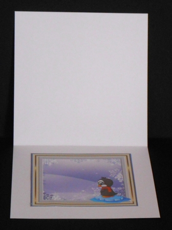 Christmas Penguin Insert by Joan Prince